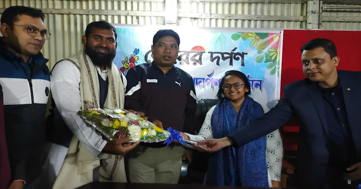 কালাইয়ে ভোরের দর্পণের প্রতিষ্ঠাবার্ষিকী পালিত