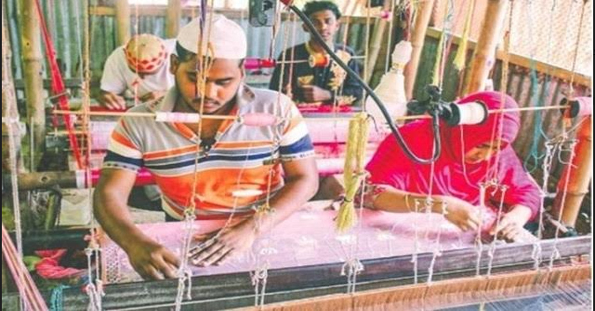 ফরিদপুরে জামদানিতে নতুন আশা