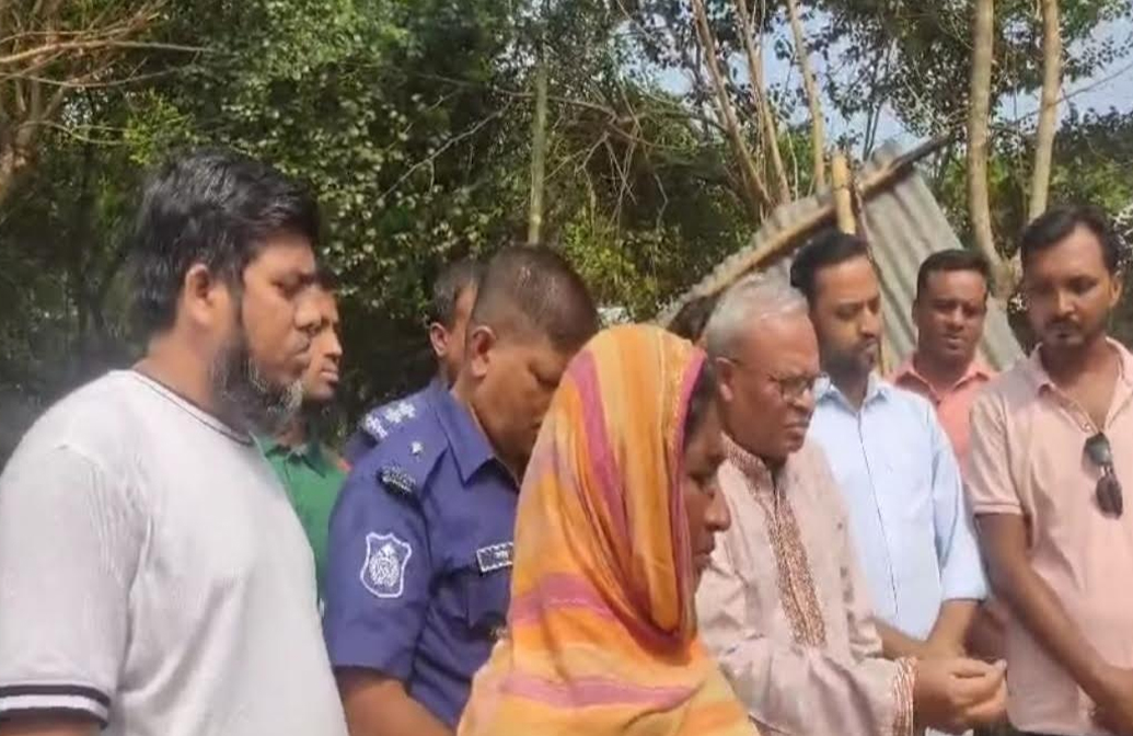 তারেক জিয়ার নির্দেশে ফরিদপুরের সেই বিধবার পাশে বিএনপি নেতারা - রুহুল কবির রিজভী