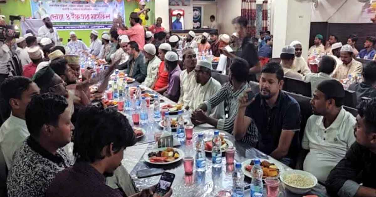 বোরহানউদ্দিন প্রেসক্লাবের ইফতার মাহফিল অনুষ্ঠিত