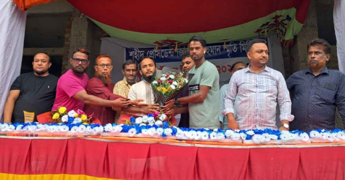 চাটখিলে শহীদ জিয়াউর রহমান স্মৃতি মিনি বার ফুটবল টুর্নামেন্ট অনুষ্ঠিত