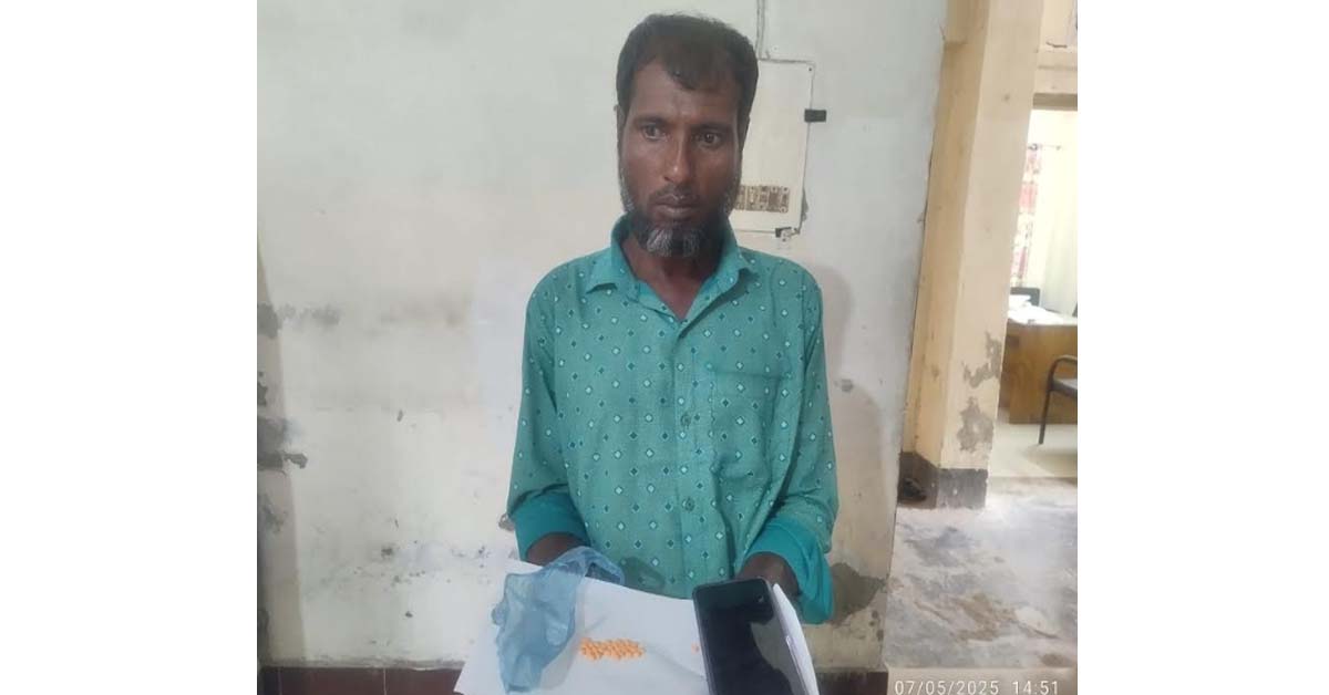 বানারীপাড়ায় ৩০ পিচ ইয়াবা সহ মাদককারবারী আলমগীর