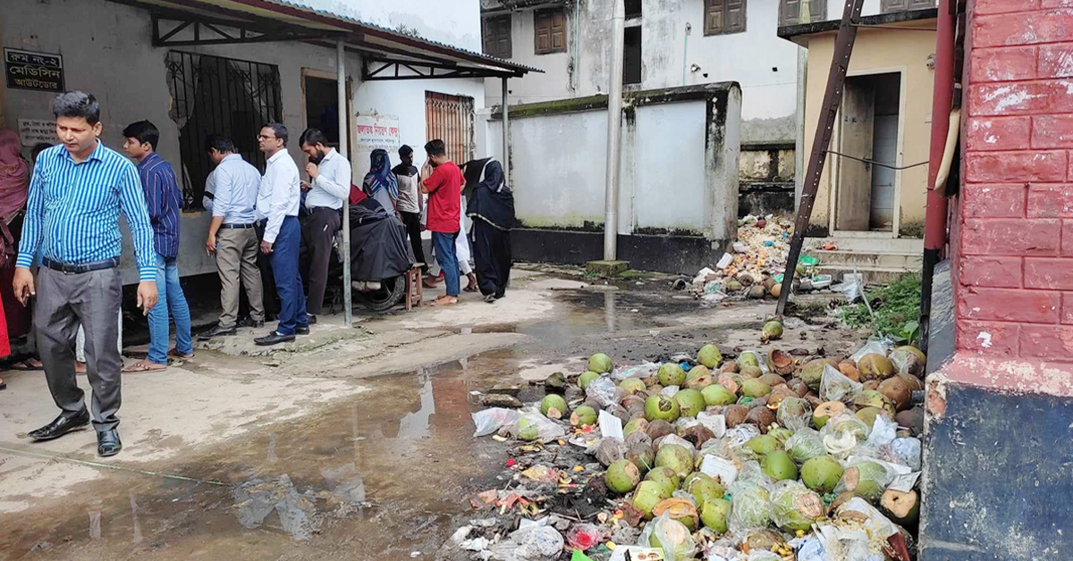 ফরিদপুর জেনারেল হাসপাতাল জনবলের অভাবে ধ্বংসের দ্বারপ্রান্তে