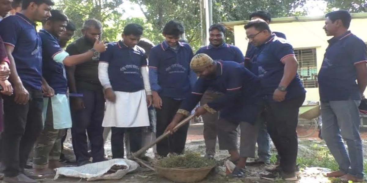 গাইবান্ধায় জেলা প্রশাসকের পরিচ্ছন্ন অভিযান উদ্বোধন