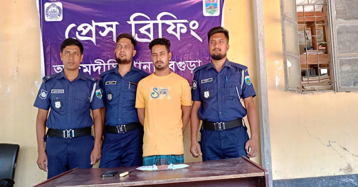 অস্ত্রসহ রাজু বাহিনীর রাজু পালোয়ান গ্রেফতার