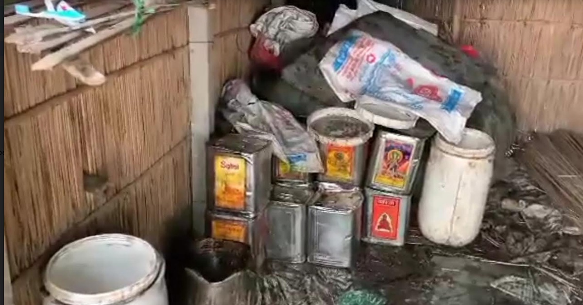 ফরিদপুরে ভেজাল   গুড়ের কারখানায় ভ্রাম্যমান আদালতের অভিযান