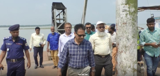 বরিশাল সেতু নির্মাণ আসার আলো দেখছে ভোলাবাসী