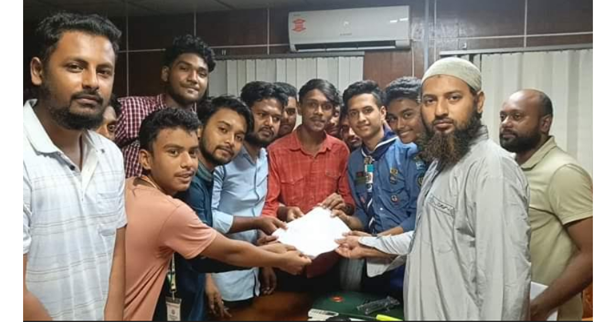 মেহেন্দিগঞ্জে ইউএনও ও এসিল্যান্ড এর সাথে বৈষম্য বিরোধী ছাত্র আন্দোলনের শিক্ষার্থীদের মতবিনিময়