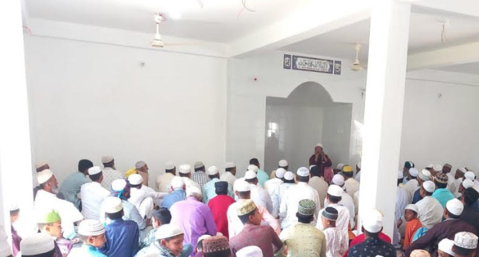 রাঙ্গামাটির কাউখালীতে নীডি ফাউন্ডেশনের নবনির্মিত "মসজিদ বা'য়ালভি"র শুভ উদ্বোধন