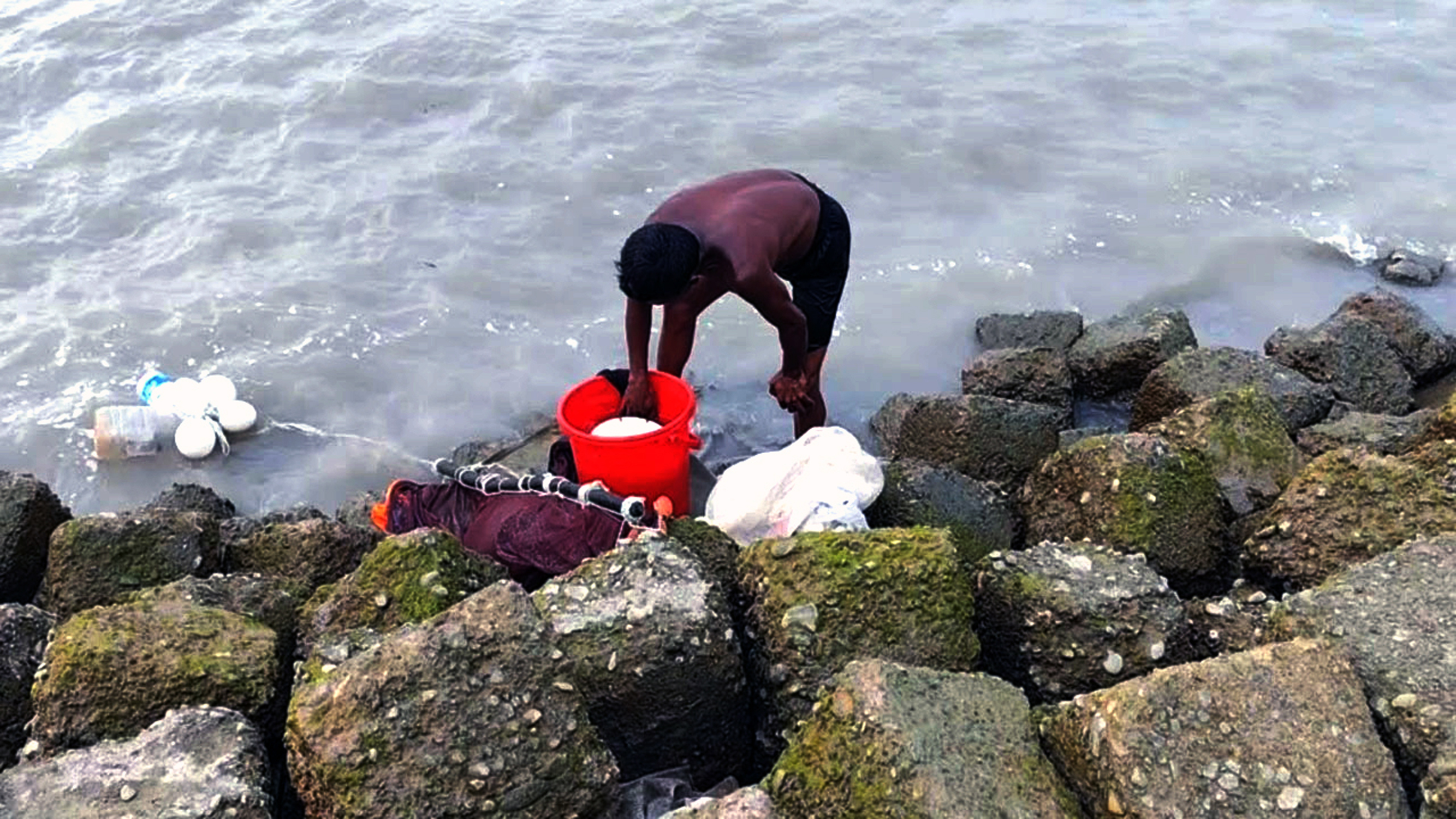 ভোলায় অবাধে চলছে চিংড়ির রেণু শিকার, হুমকিতে বিভিন্ন প্রজাতির মাছ ও জলজ প্রাণী