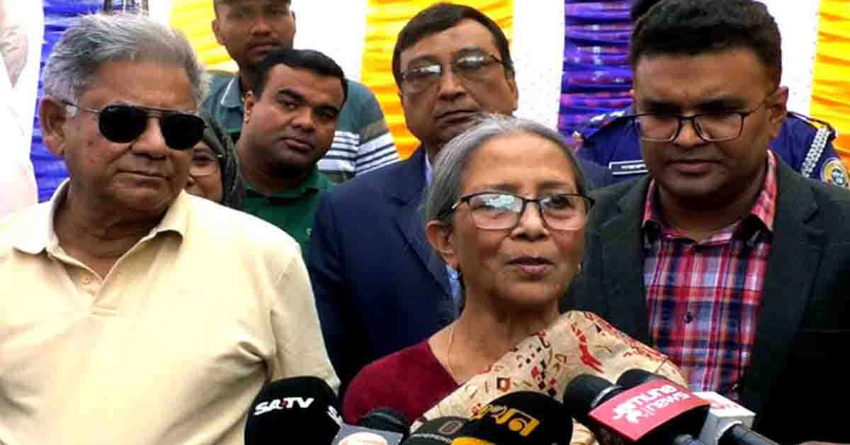 জলদস্যুদের বিরুদ্ধে কঠোর ব্যবস্থা নেওয়া হবে : উপদেষ্টা ফরিদা আখতার।