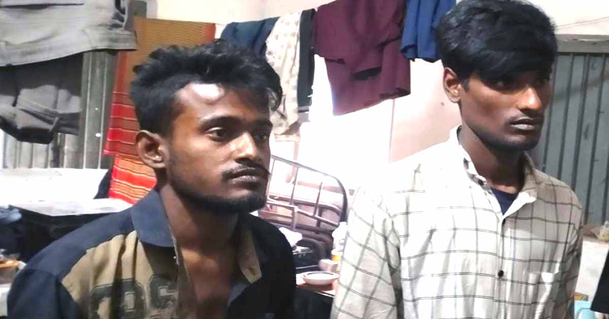 মোহনগঞ্জ রেলওয়ে স্টেশনে ছিনতাইকারী আটক