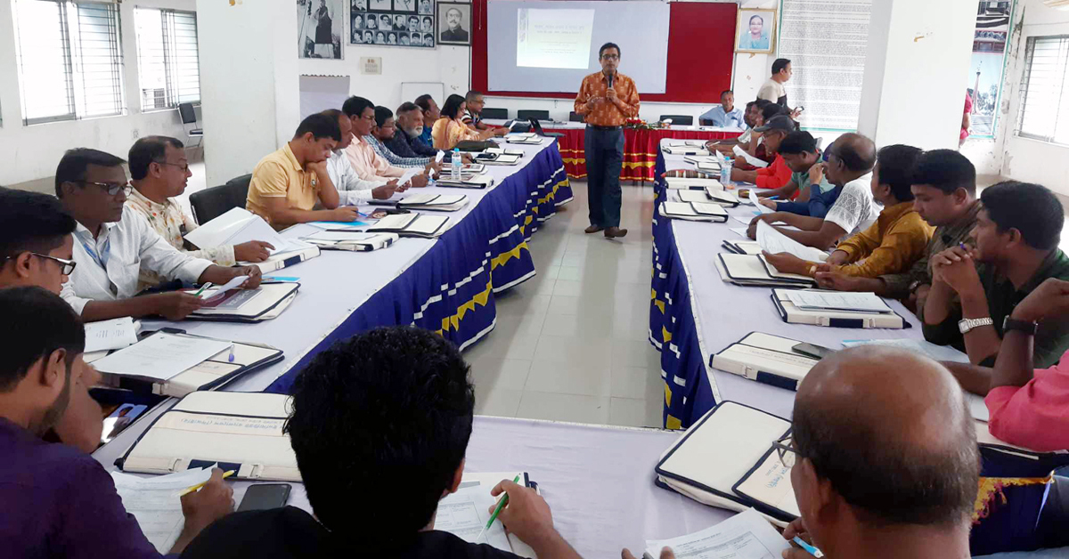 ঠাকুরগাঁওয়ে ৩ দিন ব্যাপী সাংবাদিকতায় বুনিয়াদি প্রশিক্ষণ শুরু