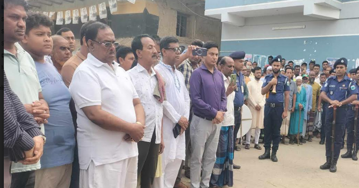 খাদ্যমন্ত্রীর বড় ভাইয়ের  অন্ত্যেষ্টিক্রিয়া সম্পন্ন