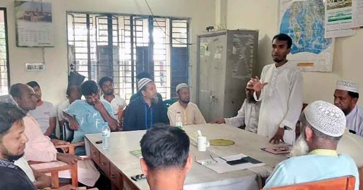 মহাকাল বিসিসি মোজাদ্দেদিয়া মহিলা দাখিল মাদ্রাসার এডহক কমিটির পরিচিতি সভা অনুষ্ঠিত